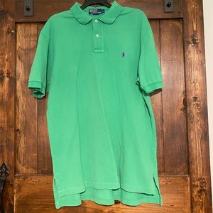 Polo By Ralph Lauren Short Sleeve Polo Large Green
